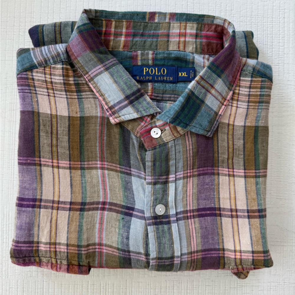 Polo by Ralph Lauren Men's Multicolor Plaid Shirt